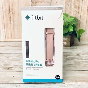 NWT in Box Pink Size: S Fitbit Alta Classic Accessory band